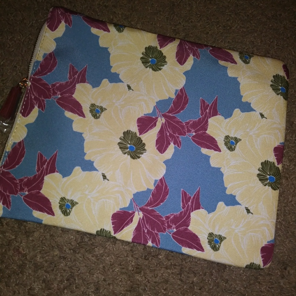 Floral Makeup Bag